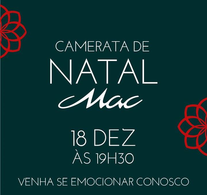 1&ordf; Camerata de Natal da Mac Goi&acirc;nia