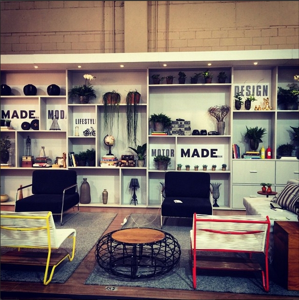 Mac no estande da Made na Expo Revestir 2015