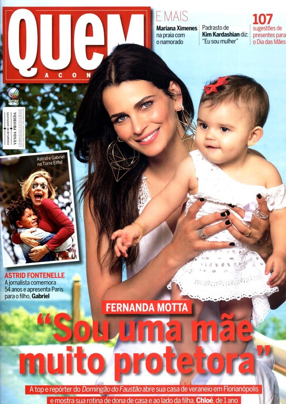 Resid&ecirc;ncia da modelo Fernanda Motta &eacute; destaque na revista QUEM