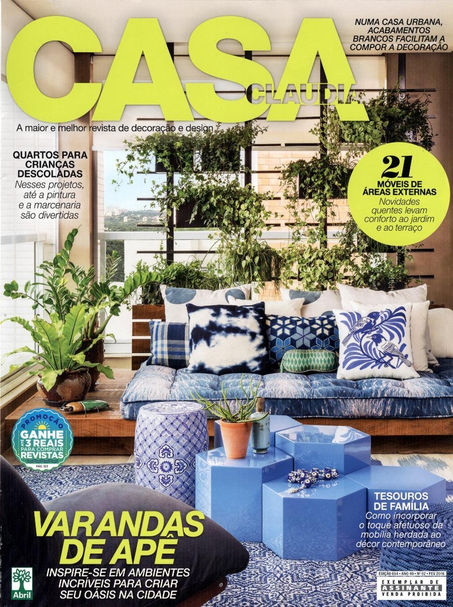 Revista Casa Claudia - Fevereiro