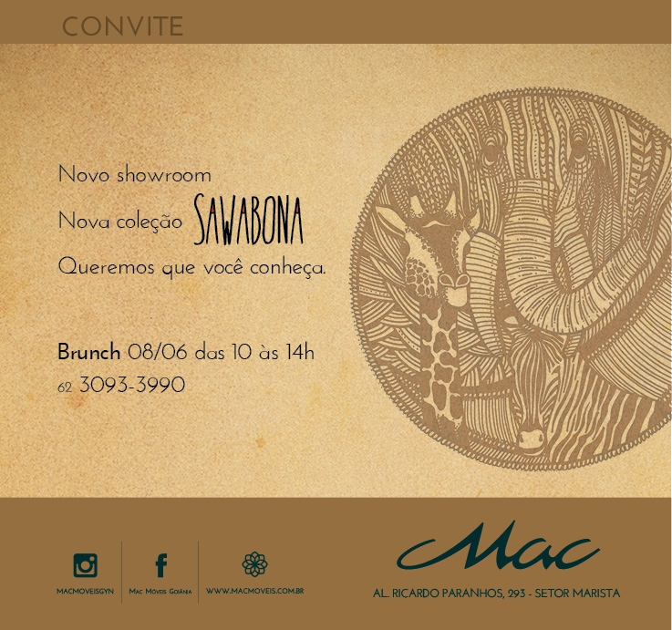 Coleção Sawabona em Goiânia